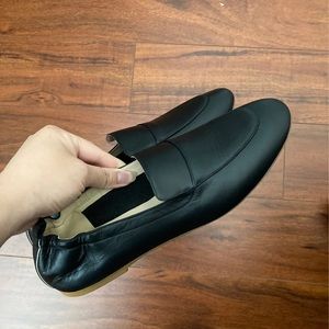 Everlane the day loafer black leather slip on
